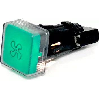 Kontrolka hranatá zelená - ventilátor Kontrolka hranatá zelená - ventilátor