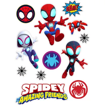 Jedlá dekorace na dort SPIDEY-23 Materiál: Fondánový list