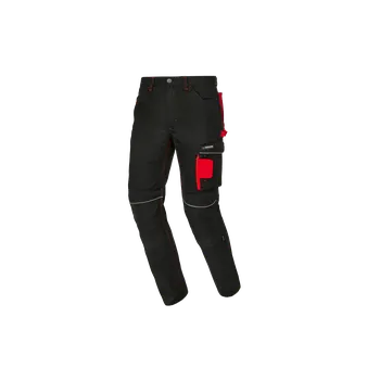 Pánské kalhoty PARKSIDE PERFORMANCE® Pánské pracovní kalhoty (černá/červená, 56)