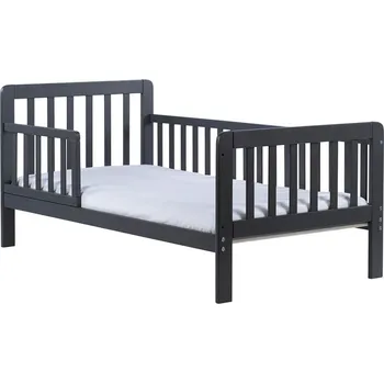 Dětsný nábytek Dětská postel se zábranou Drewex Nidum 140x70 cm grafit