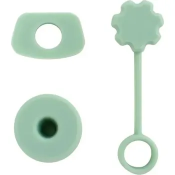 Silikonová zátka na tumbler Stanley | nepropustné víčko, příslušenství kelímku - B-zelená