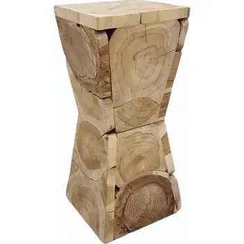 Stojan na květiny Konický podstavec z teaku