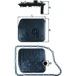 MAHLE Hydraulický filtr automatické převodovky MAO HX 153D