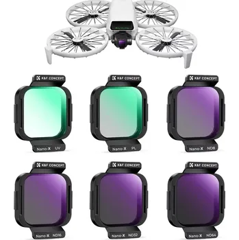 K&F DJI Flip Filter 6pcs (UV+CPL+ND8+ND16+ND32+ND64)