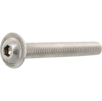 Šroub Šroub s čočkovitou hlavou, inbus, nákružek ISO7380-2 M5x20, nerez A2-070 (500 ks)
