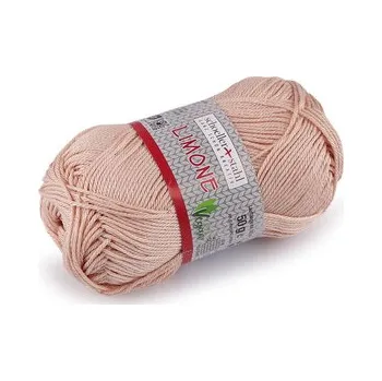 Příze Bavlněná pletací příze Limone 50 g - 1 ks - 26 (0203) béžová světlá