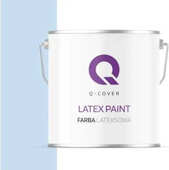 barva na zeď LATEXOVÁ BARVA NA VNITŘNÍ STĚNY A STROPY, BAREVNĚ ODOLNÁ, SVĚTLE MODRÁ H0169 5L, MATNÁ