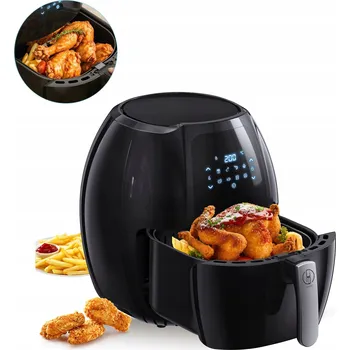 fritéza 2000W Horkovzdušná fritéza bez oleje 8L, 8 programů, dotykový displej