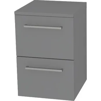 Koupelnový nábytek Mereo Bino Koupelnová skříňka spodní 325x495x330 mm, Multidecor, Šedý Supermat, CN694SEDA