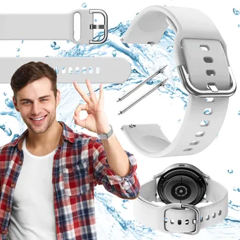 Řemínek na hodinky Řemínek ChronSmarta pro Xiaomi 22mm bílý