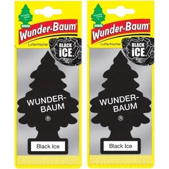 Vůně do auta Osvěžovač vzduchu Wunder-Baum Black Ice