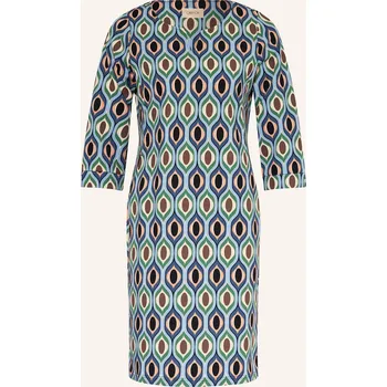 Dámské šaty Cartoon Dámské Žerzejové Šaty, zelená / hnědá / modrá, 38