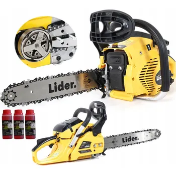 Motorová pila LIDER BENZÍNOVÁ ŘETĚZOVÁ PILA 1.9KM, LIŠTA 35cm L RG4114-A4