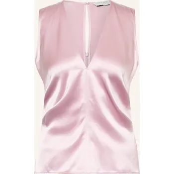 Tiger Of Sweden Dámský Halenkový Top Aamu Ze Saténu, růžová, 38