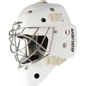 Hokejová helma Brankárska maska Bauer 940 S25 Sr Farba: biela, Veľkosť: S, Brankárska mriežka: Cat Eye
