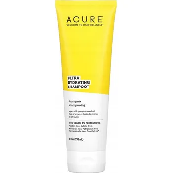 Šampon ACURE, Ultra Hydratační Šampon, Arganový Olej & Olej z Dýňových Semínek, 236 ml