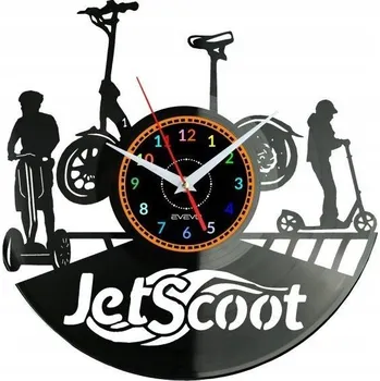 Hodiny Nástěnné hodiny Evevo černé 30 cm