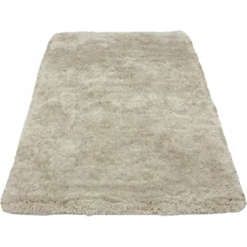 Koberec Koberec Plyšový Měkký Shaggy Protiskluzový Softi Béžový 80x120cm