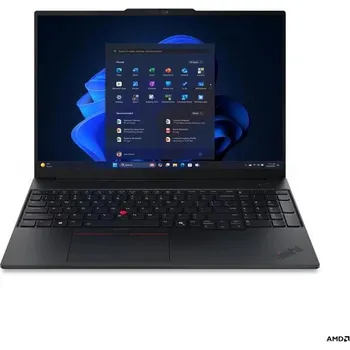 Notebook Lenovo ThinkPad E16 G3 Ryzen 7 250/16GB/512GB SSD/16" WUXGA IPS/Win11 Pro/3Y Onsite/černá