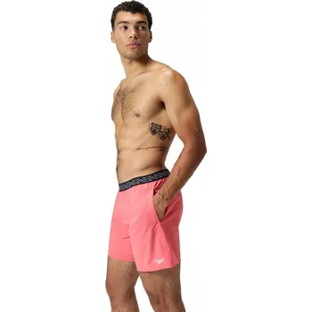 Pánské plážové šortky Speedo růžové XXL