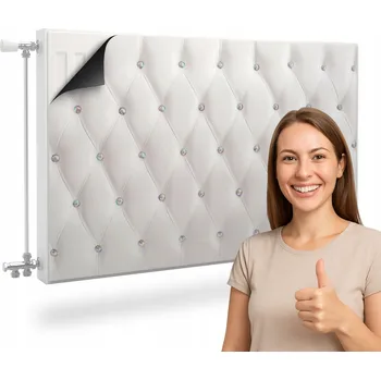 Obraz Magnetická podložka na radiátor, kryt 80 x 60 cm šedá