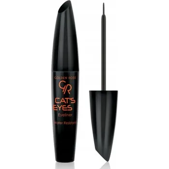 Oční linky Golden Rose Cat's Eyes černá 6 ml gelová oční linka