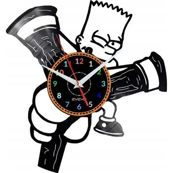 Hodiny Nástěnné hodiny Evevo černé 30 cm