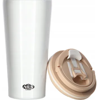 Termohrnek Termohrnek bílý nerezová ocel dvojitá stěna