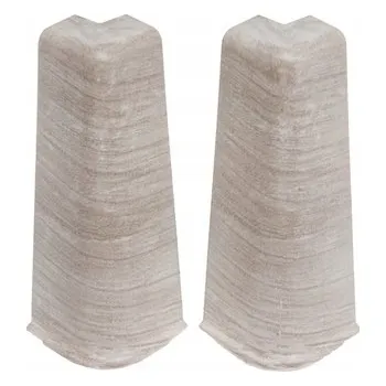 Vnější roh Cezar PVC 22 x 75, délka 3 cm, jasan