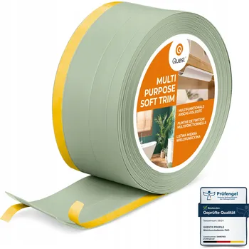 Podlahová lišta Lišta Quest PVC 1 x 120, délka 1000 cm, světle zelená