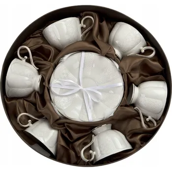 Porcelánový Šálek Veroni Dubai 220 ml 6 ks