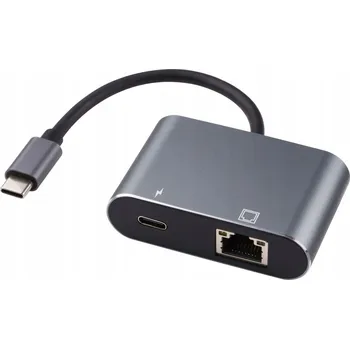 Datový kabel MicroConnect USB-C na RJ45 a USB-C