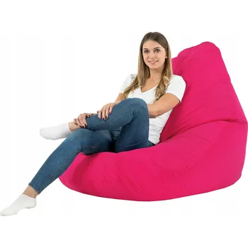 Sedací pytel Plyšový vak XXL Sedací pytel RŮŽOVÝ