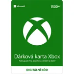 Xbox - Dárková karta 1500 Kč