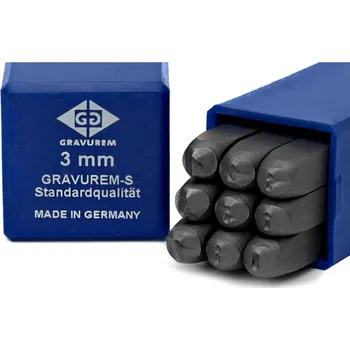 Raznice BETA razidla ČÍSLICE 3mm GRAVUREM-S