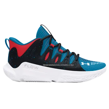 Pánská obuv Basketbalové boty Under Armour UA W FLOW Breakthru 4 MM 3027266-001 Velikost 45 EU | 10 UK | 12,5 US | 29 CM