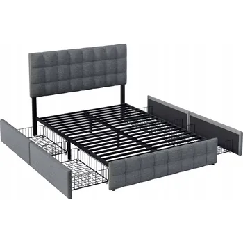 Postel Jednolůžková dřevěná postel Arhatreya 140x200 cm bílá