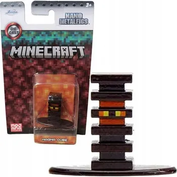 Figurka MINECRAFT KOVOVÁ FIGURKA SKÁKAJÍCÍ MAGMOVÁ KOSTKA