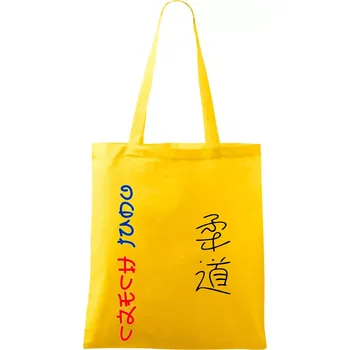 Nákupní taška Judo Czech - Taška bavlněná - 42 x 38 cm ( Žlutá )