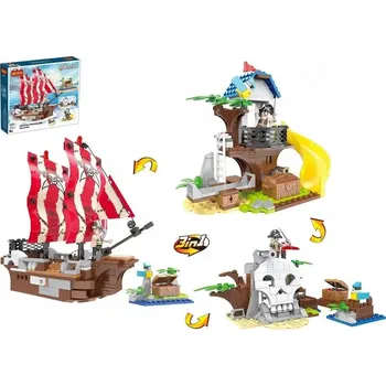 ostatní stavebnice Stavebnice Cogo Pirate Treasure Island 3071 260 dílů