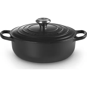 Pánev Le Creuset, Pekáč Sauté Signature 24 cm černý matný - Formadore