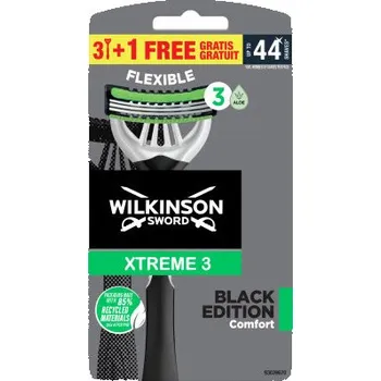 Wilkinson Sword Xtreme 3 Black Edition 4 ks
