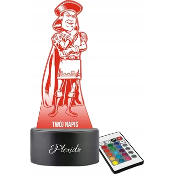 Lampička Plexido vícebarevná Noční lampa