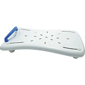 Koupelnové sedátko Sundo Sedačka na vanu plastová s variabilní šířkou 38 - 61 cm a madlem