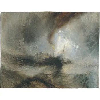 prostírání Prostírání na stůl Sněhová bouře: Parník vplouvající do přístavu William Turner