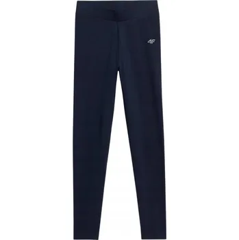 Dámské legíny DÁMSKÉ LEGÍNY 4F TMAVĚ MODRÉ H4L22 LEG350 31S vel. S