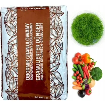 Hnojivo Granulovaný hnůj 20 kg Zrębkor Rolpower organické přírodní hnojivo
