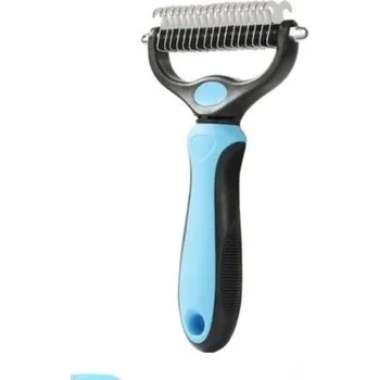 Kartáč pro zvířata KARTÁČ NA SRST PRO PSY A KOČKY - OBOUSTRANNÝ HŘEBEN ODSTRAŇUJÍCÍ CHLUPY