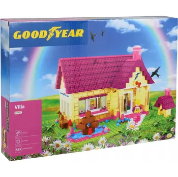 ostatní stavebnice Sada kostek GOODYEAR Friends Villa Domeček Chatička Zábava GYT021