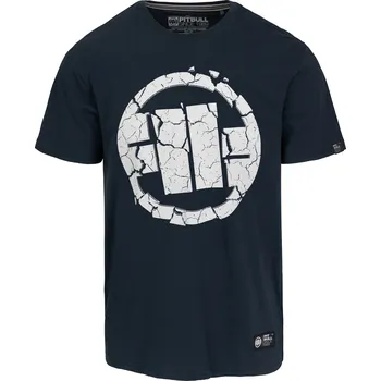 Pánské oblečení PitBull West Coast - pánské triko SCRATCH modré M